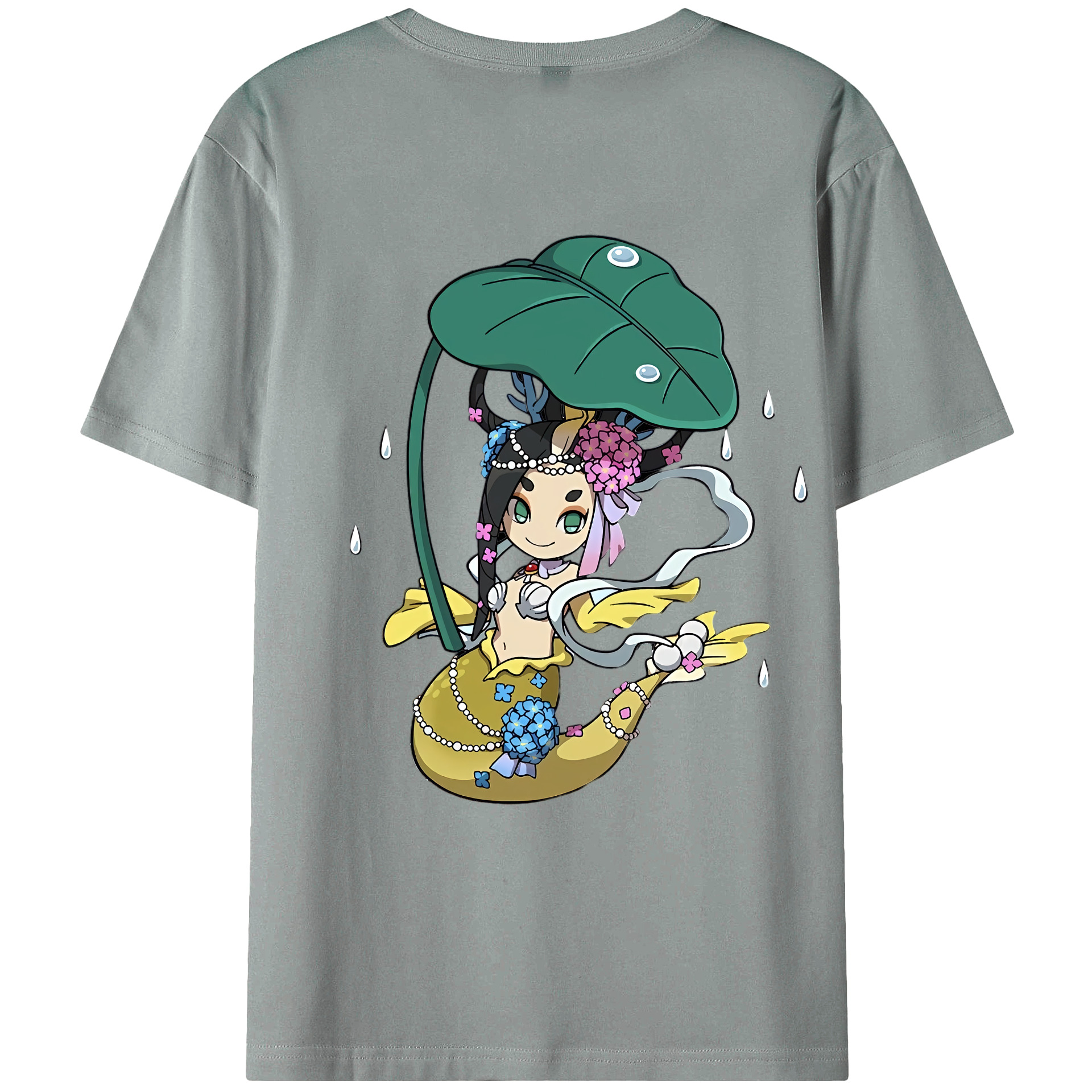 （画像用） 妖怪ウォッチ Yo-kai Watch 綿100％ メンズ半袖Tシャツ（バックプリント） 通気性